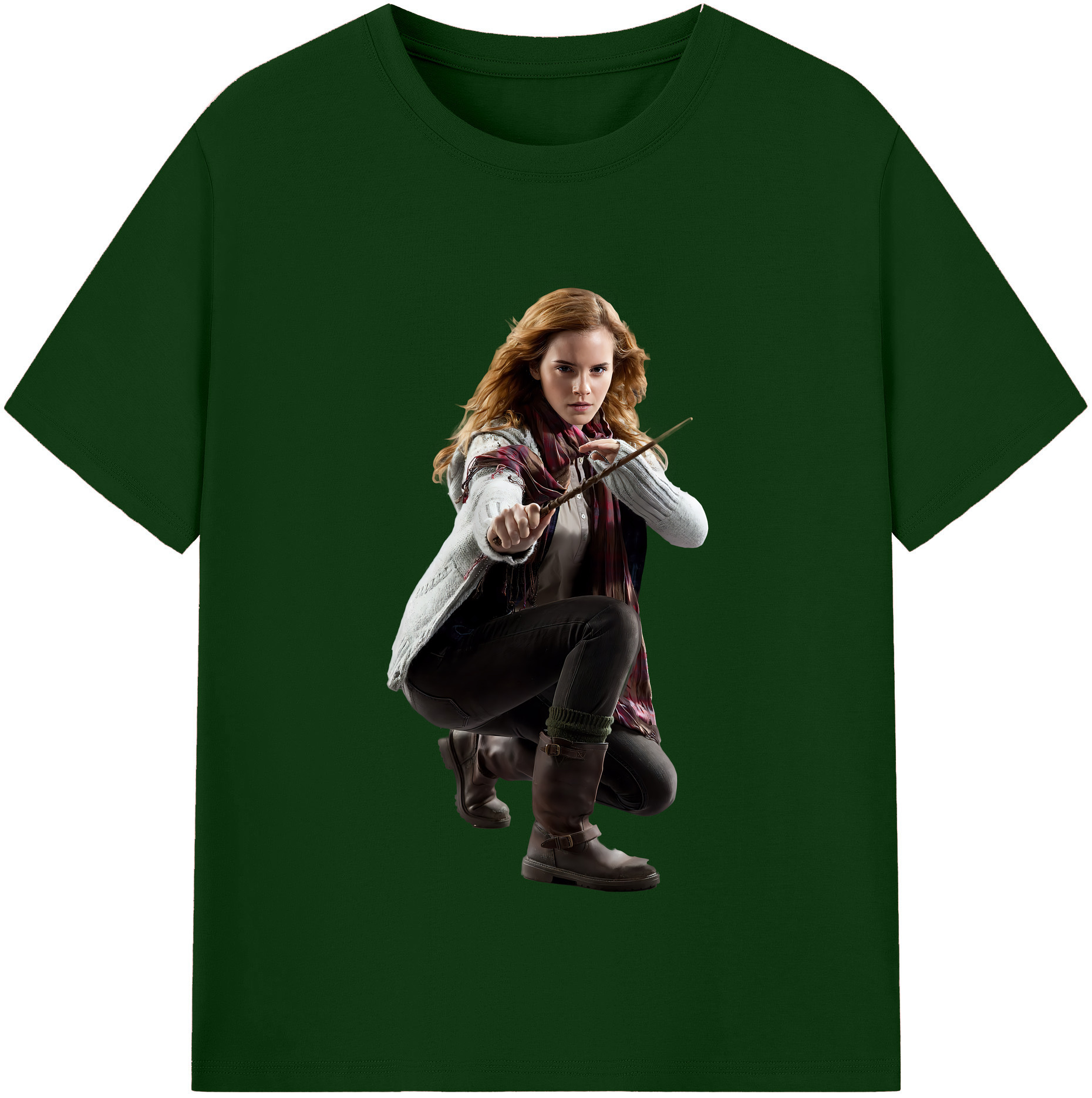 （画像用） Harry Potter ハリー・ポッターシリーズ 綿100％半袖Tシャツ（フロントプリント）